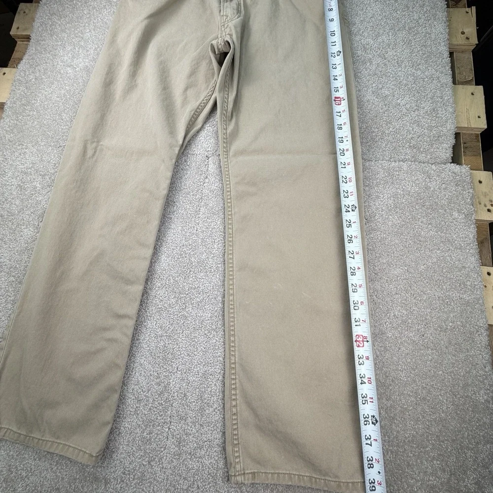 Polo Ralph Lauren Men's 34/30 Khaki Jeans‎ Pants Tan Straight Classic Twill